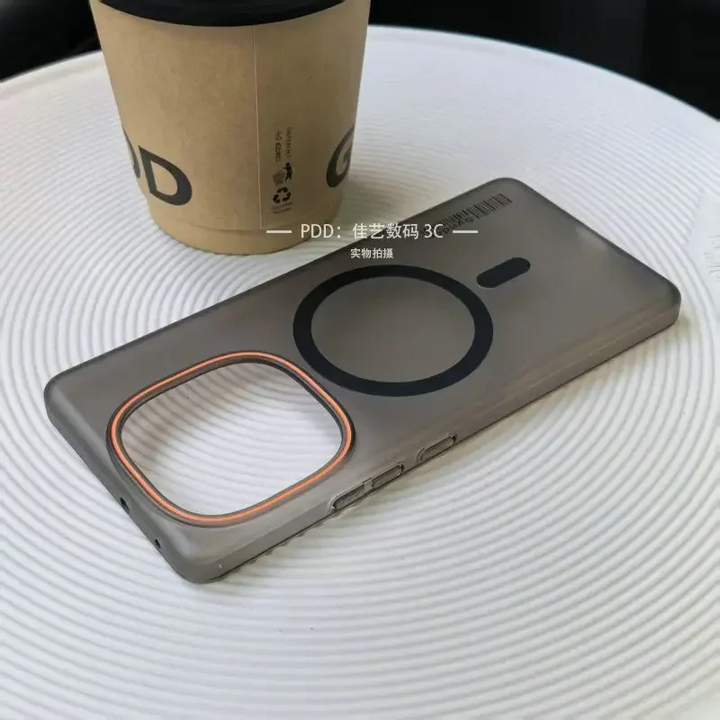 Luxury Thin & Light Frosted Translucent PC Case - Minimalist Design