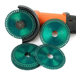 100mm Multifunctional Glass Cutting Disc Diamond Marble Saw Blade Ceramic Tile Jade Special Polishing Cutting Blade