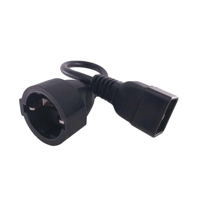 

Universal C20 to European Power Cable 16A 250V for Electronics 4.8MM Connectors