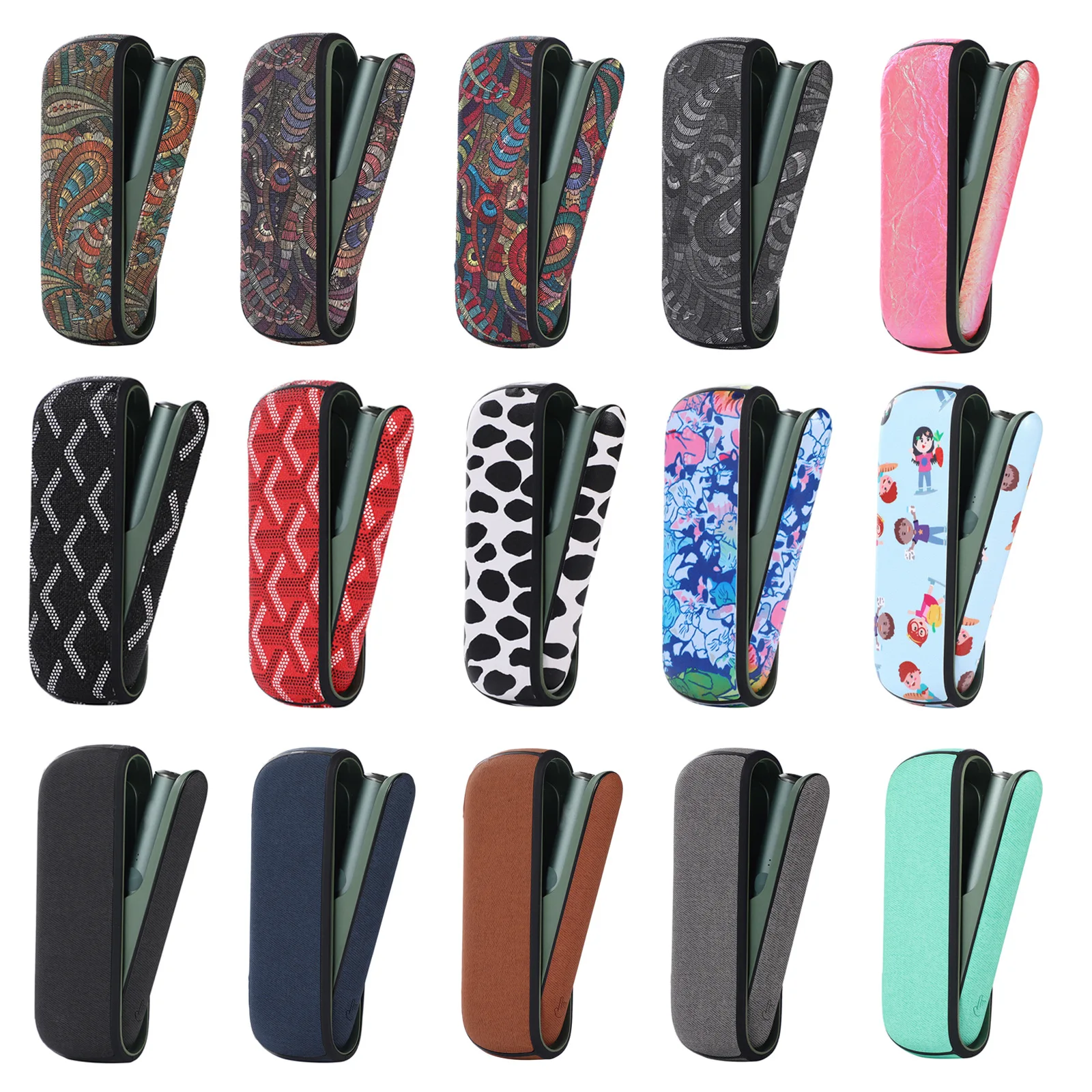 13 Colors PU Case for IQOS ILUMA with Door Cover for IQOS 4 ILUMA  Protection Case Accessories