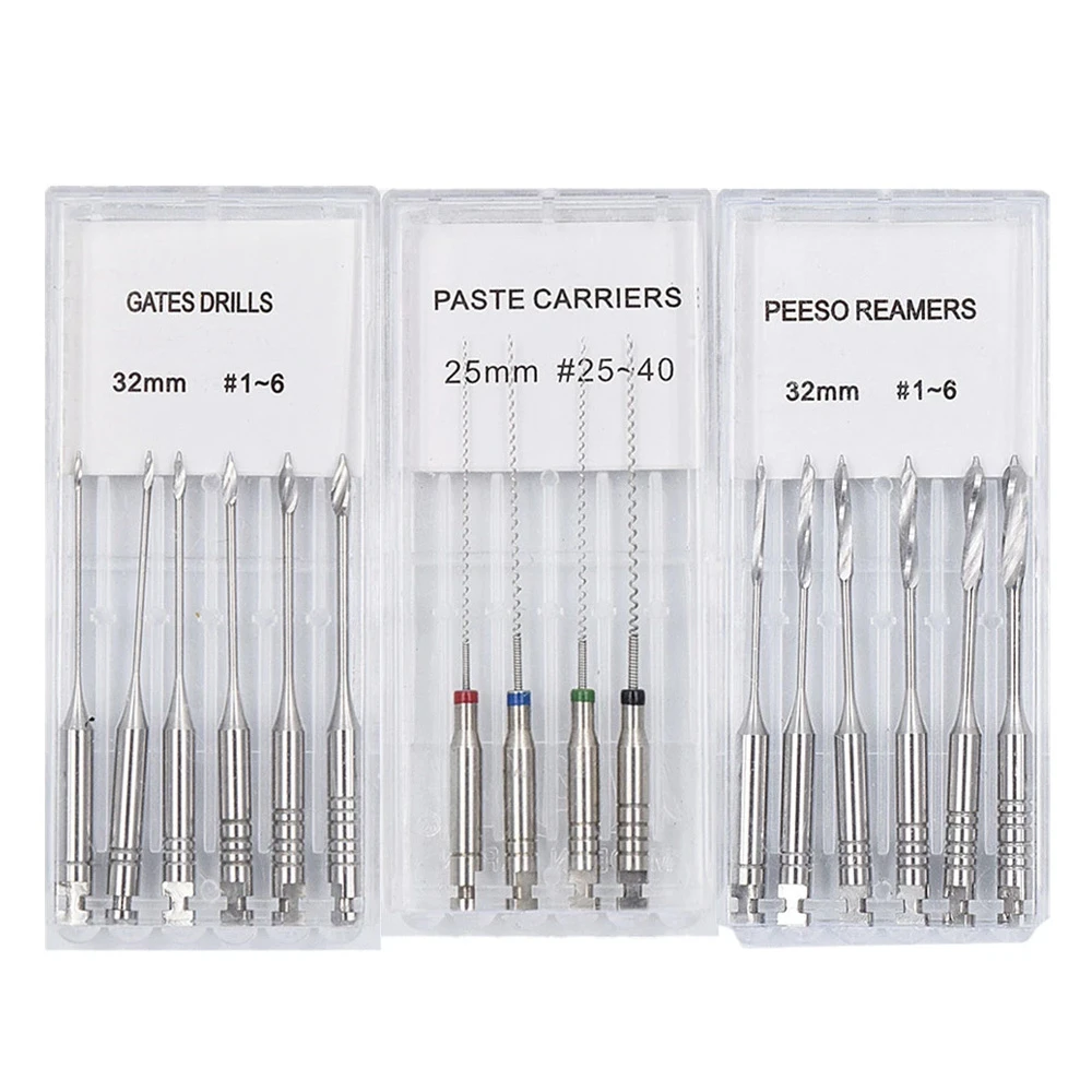 Dental Endodontic Glidden Peeso Reamers Rotary Paste Carriers Drill