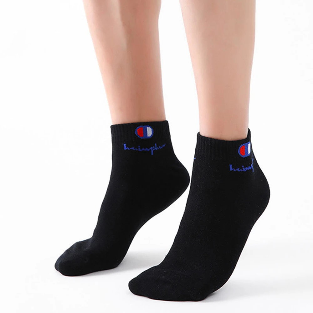 5/10/20 Pairs Men Ankle Socks Cotton Classic Fashion Black White Breathable Mesh Athletic Sports for Summer