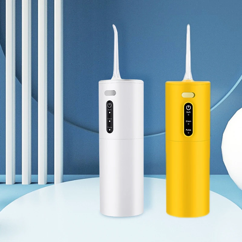 

Dental Cleaning Water Flosser Dental Tartarro Cleaner Tooth Whitening USB Rechargeable Gums Care 3 Modes 280ML Water Tank Gift