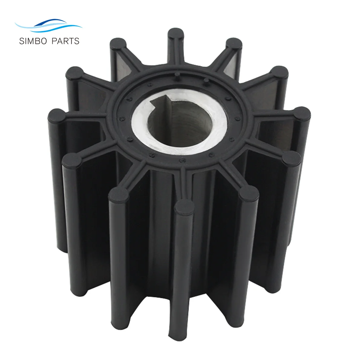 47-853126 Flexible Water Pump Impeller For MerCruiser 7.3L Diesel Star Power Inboard And Stern Drive 47-8M0056956