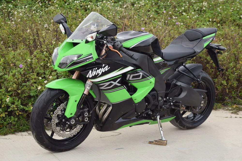 緑！ NTU グリーンブラック ABS インジェクションフェアリング