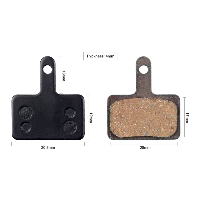 Bicycle Disc Brake Pads 1Pair For Shimano MT200 M315 M395 M416 M447 M486 M525 M575 Orion Auriga Pro