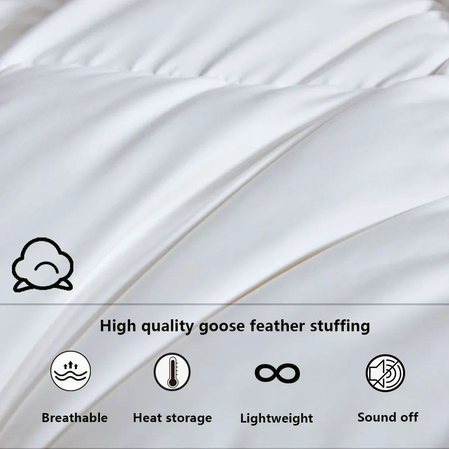 Down Duvet Cotton Quilt Winter Blanket 220x240