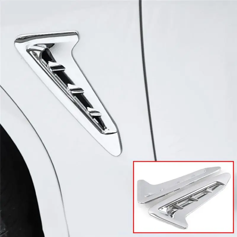 BMW X3 G01 X4 G02 2018-2024 차량용 프론트 사이드 펜더 에어 아웃렛 커버 트림 (클래시-1쌍) 카본 스타일링 벤트 펜더 교체품
