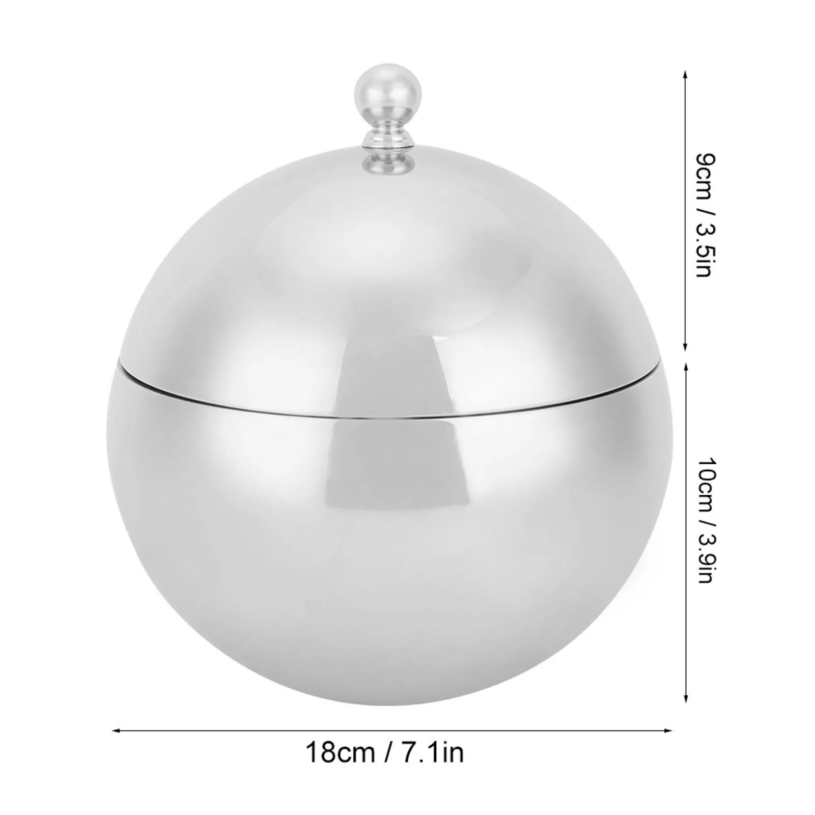 2L Ice Bucket Stainless Steel Double Wall Insulation Ice Bucket Container Wine Champagne Barrel with Cover for Wedding Parties