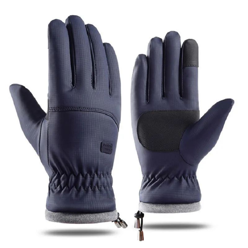 

Winter -20 Degrees Cold-Proof Ski Gloves Men Windproof Waterproof Keep Warm Gloves Anti Slip Soft Fluff Gloves