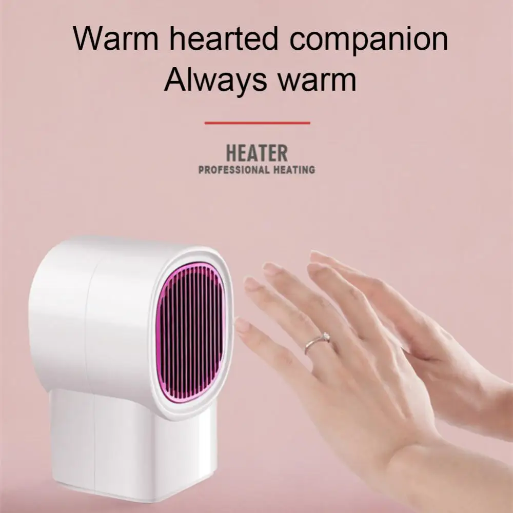 Elektriline kütteseade Mini kaasaskantav lauaarvuti ventilaatorkütteseade PTC keraamiline kütteseade soe õhupuhur kodukontori soojendusmasin kodutarbed_voghion.com