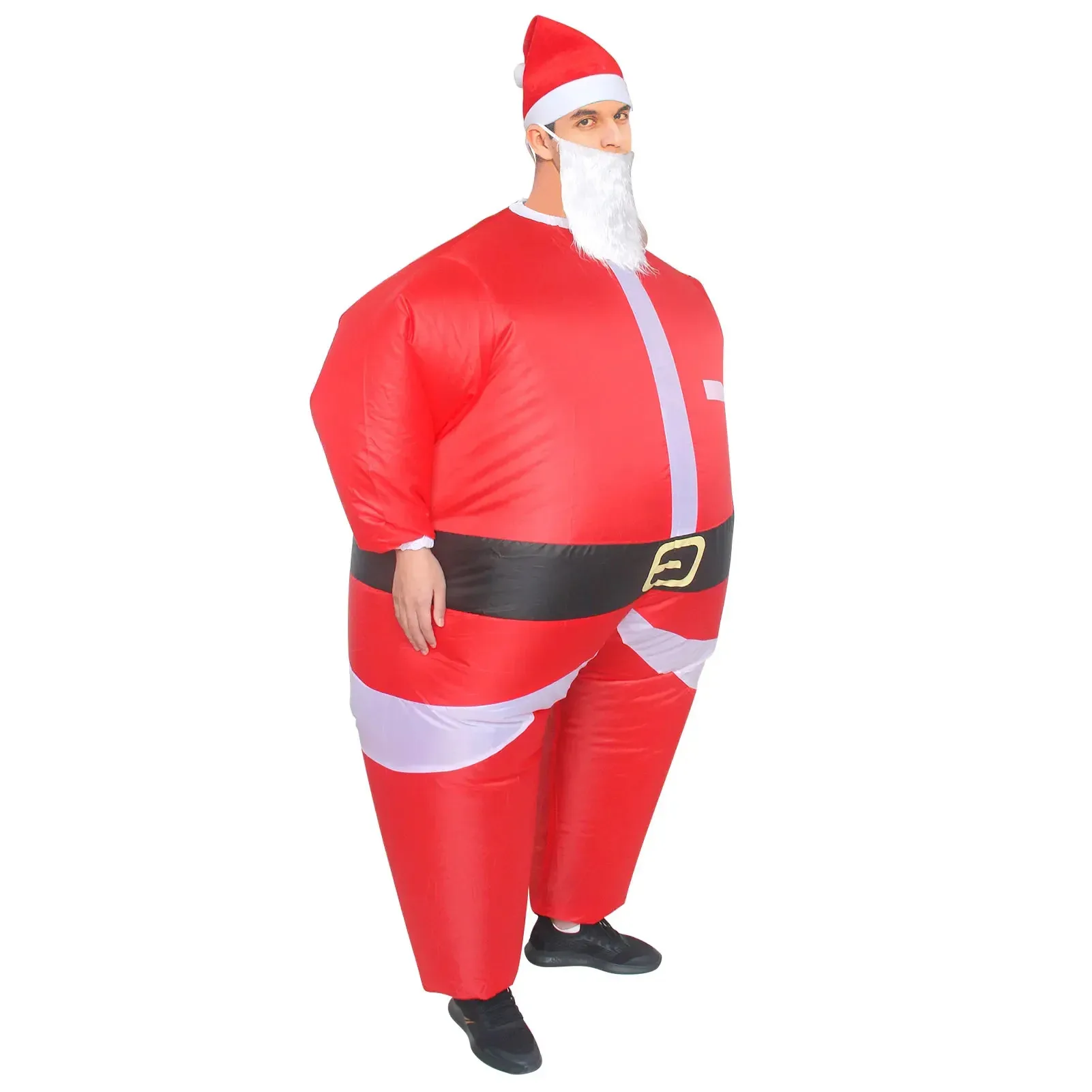Déguisement Gonflable Père Noël Adulte – Classique – photo 4