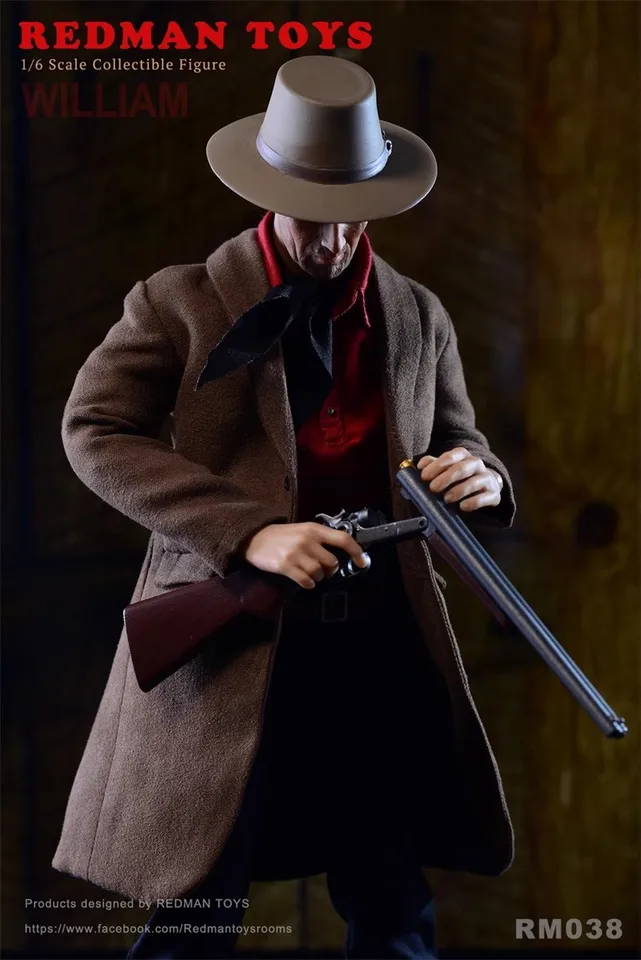 Redman Toys Good Bad Ugly Set Clint Eastwood 1/6 Scale Toys Hot - Foto 7