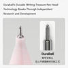 KACO Gel Pens Set 5/6pcs 0.5mm Black Ink, Retractable Signature Pen Aesthetic Stationery for Teachers Students Office Staff Gift 6
