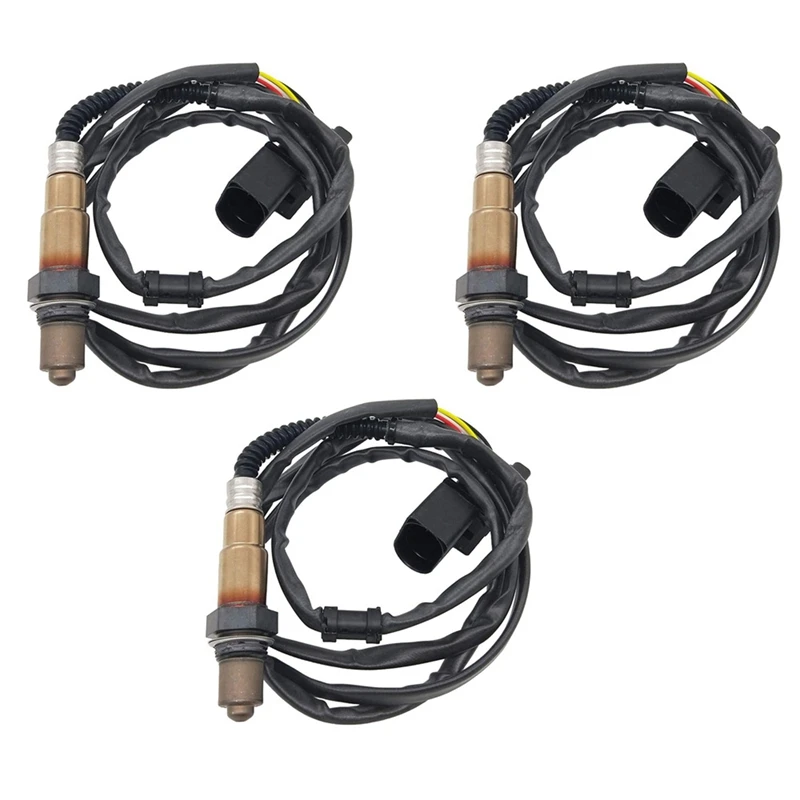 

3X O2 Oxygen Sensor 5-Wire Wideband LSU 4.2 Sensor 234-5117 0258007090 For A4 A8 Quattro TT Touareg Passat Golf Beetle