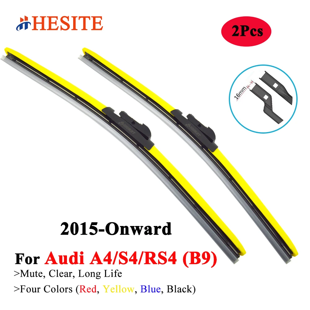Hesite Colorful Hybrid Wiper Blades For Audi A4 S4 Rs4 B9 8w Avant