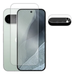 Premium Tempered Glass HD Screen Protector - Transparent - Google Pixel 11 (1 Glass and 1 Lens)