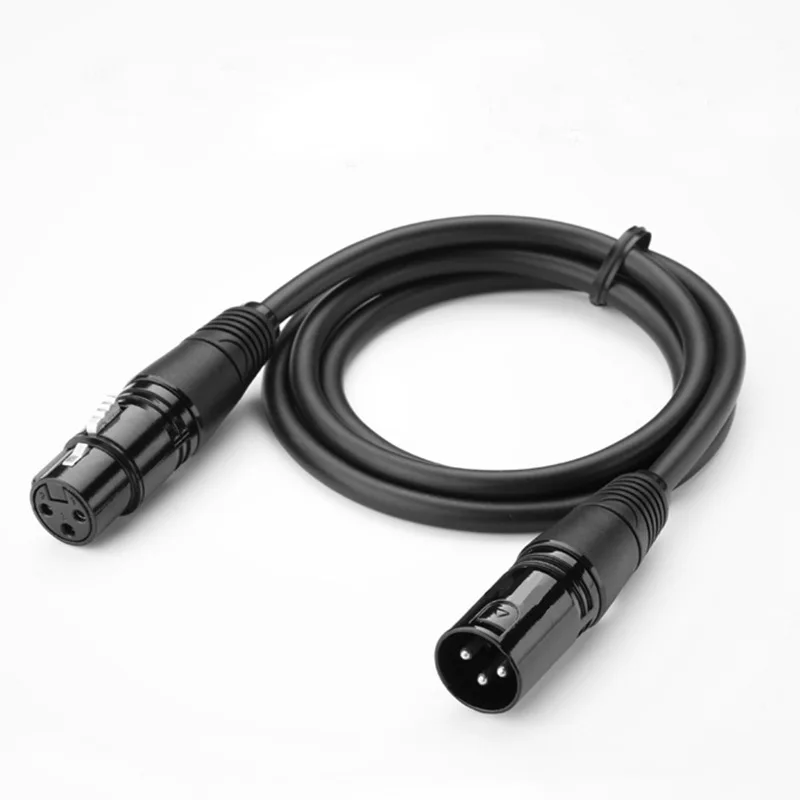 DMX512 3-pin Signal Cable High Quality XLR Connect Par light LED effect light Stage lighting Special Long Customized 3
