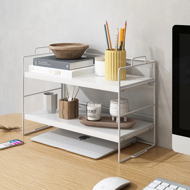 

Multi-Layer Metal File Rack Storage Box Folder File Rack Iron Art Shelf Office File Holder Desk Storage Supplies