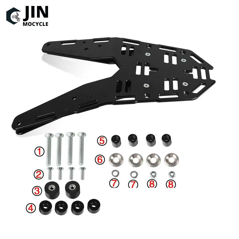 

Motorcycle Rear Luggage Rack Cargo Rack Extension Plate 690 Enduro 690 SMC R Motocross For 690 ENDURO R / SMCR 2019 20-2021 2022