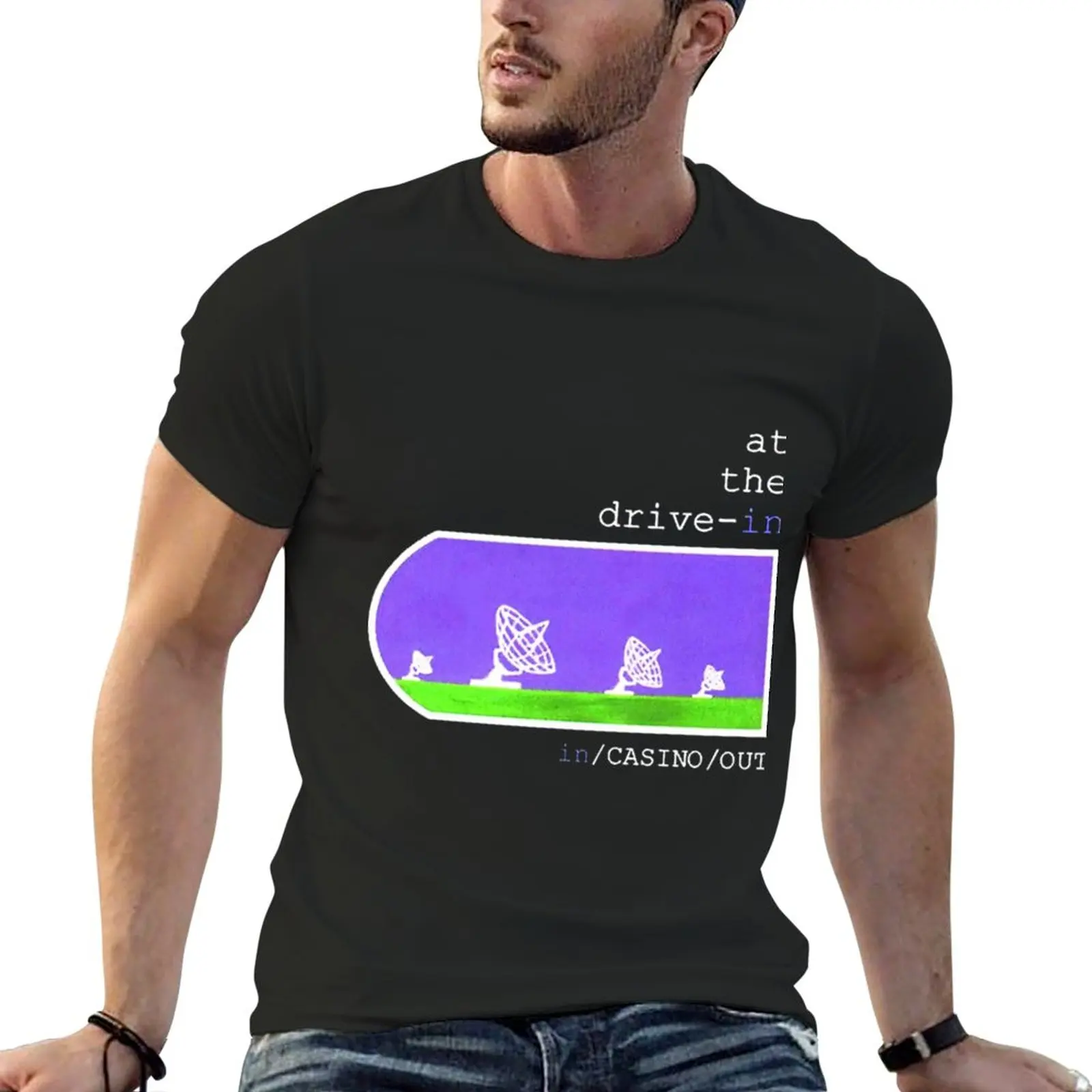 Novità In The Drive-In Ll- Limited Edition T-Shirt Regalo Perfetta Magliette Divertenti Magliette Estive Per Uomo Cotone