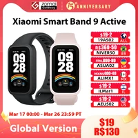 Xiaomi Mi Band 9 Active Global Version Smart Bracelet 9 Color 1.47" TFT Display 50+ Sport Modes Blood Oxygen Monitor Wristband 1