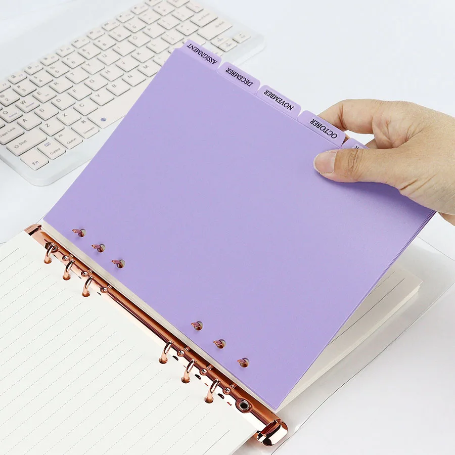 thumbnail image 2 of Tab Dividers – Index Tabs For Files, Charts & Binders 2 of 9
