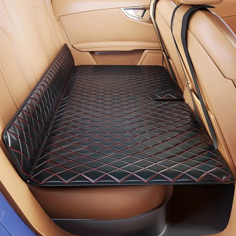 ATsafepro Folding Bed Car Travel Bed Sleeping Mattress For Car Vehicle Supplies Auto Camping Mat Camping Accessories inflatable air bed car sleeping mattress