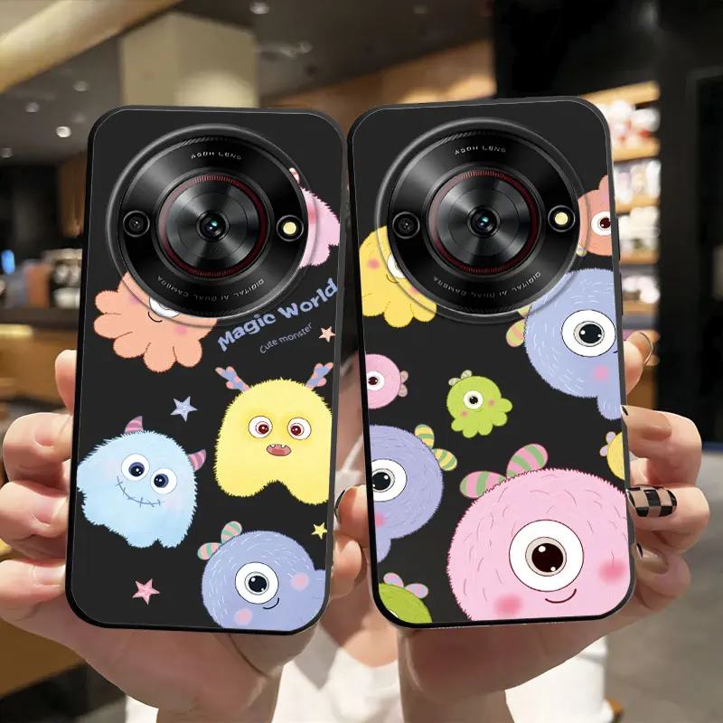 Fashion Cartoon Soft Silicone Bumper Shockproof Phone Case