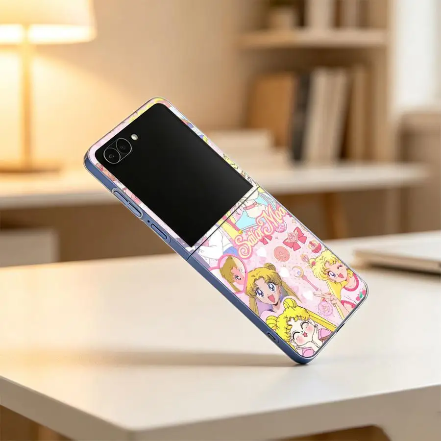 Transparent Soft Phone Cover with Cute Sailors Design
