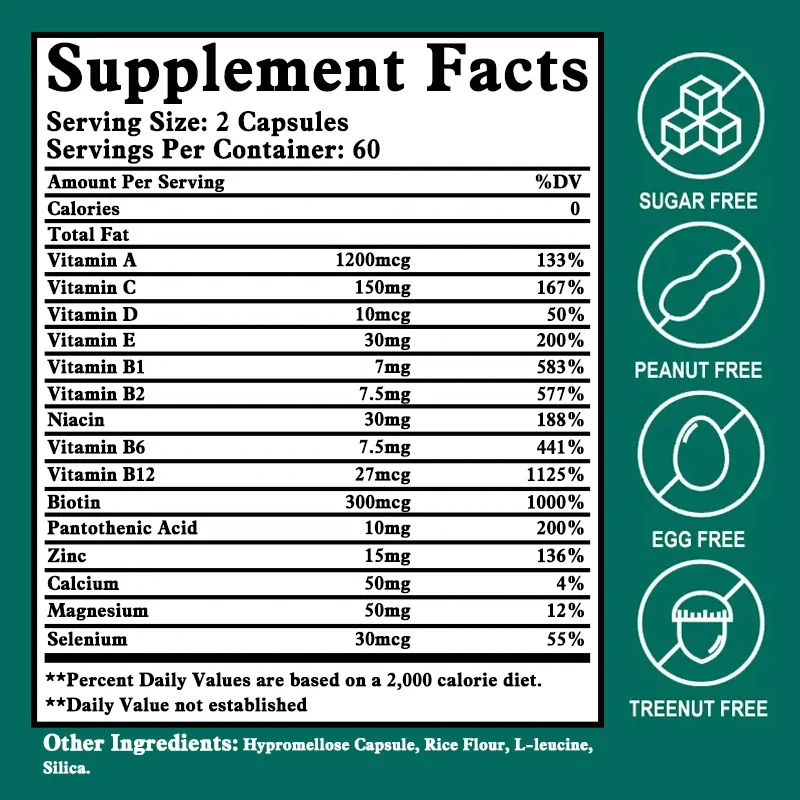Multivitamin and Mineral Supplements - Human Nutrition To Enhance Immunity and Improve Anemia - Image 2