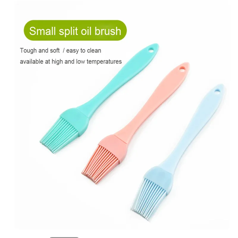 Outdoor Barbecue Brush Cooking Barbecue Heat Resistant Kitchen Supplies Cake Baking Tools Silicone Brush