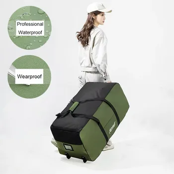 Foldable Wheel Bags Luggages Storage Bag 1