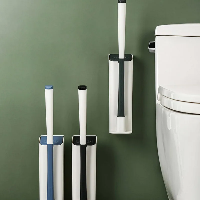 

Одноразовая щетка для ванной комнаты, щетка для чистки туалета с длинной ручкой, без мертвых углов, сменная щетка, насадка