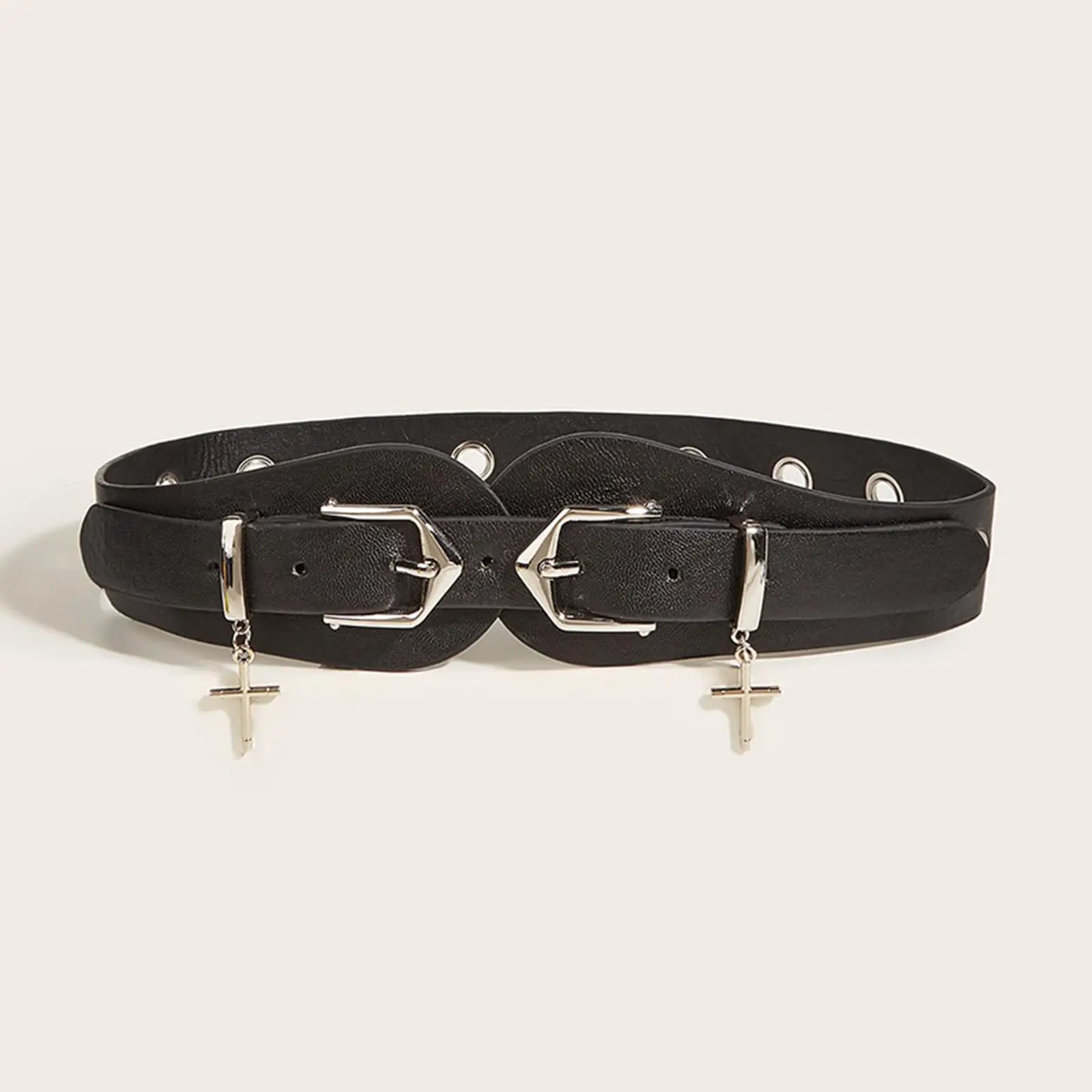 

Women Wide Waist Belt Creative Trendy Waistband for Shirts Jeans Photo Props