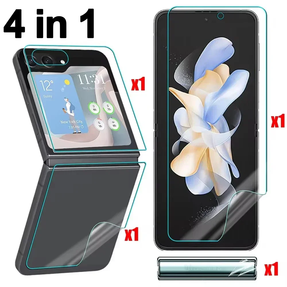 Premium 12-in-1 Soft TPU Hydrogel Full Coverage Protective Film Set