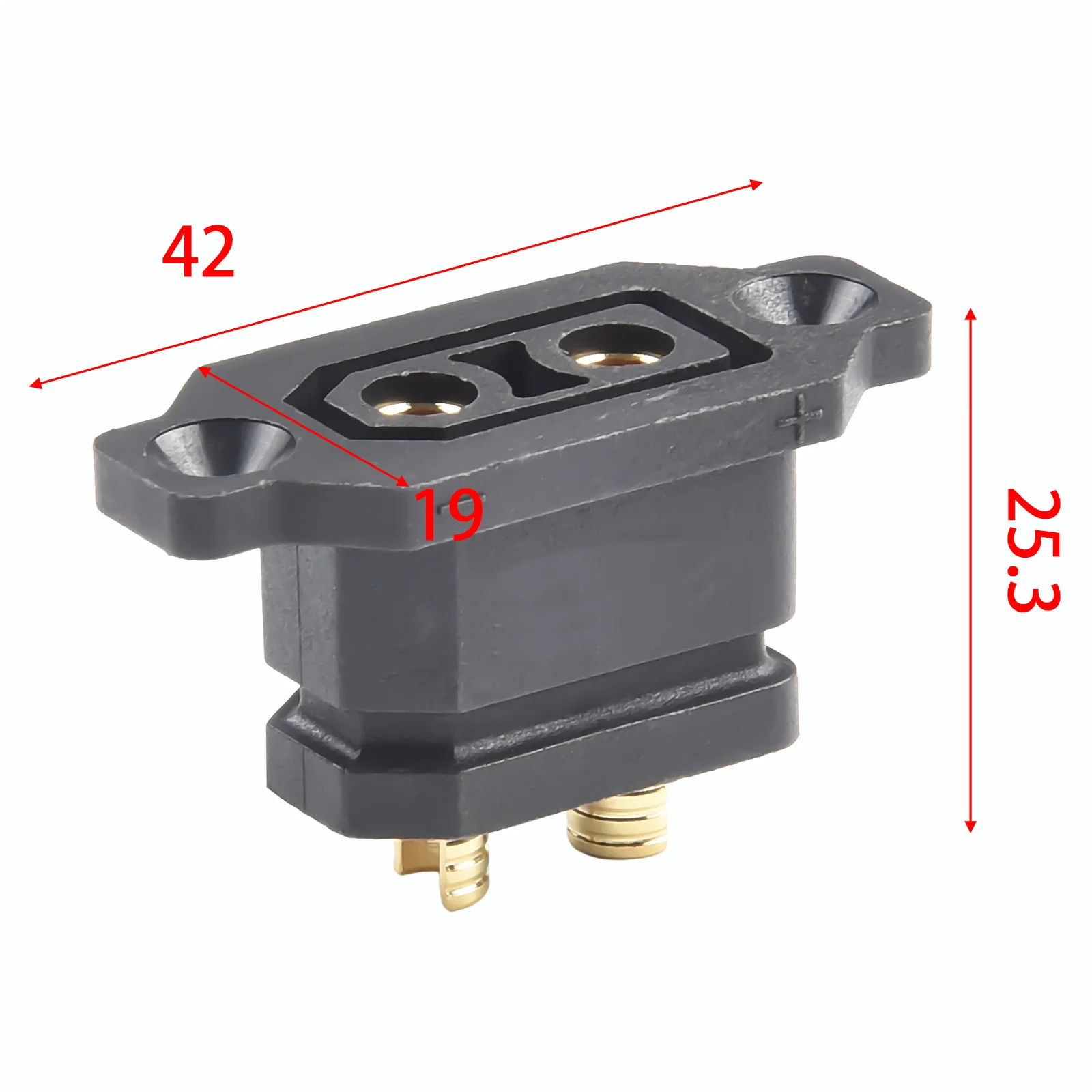 Service Life Temperature Rise Withstand Voltage Battery Level Indicator Lithium Battery Charging Port Plug Connector
