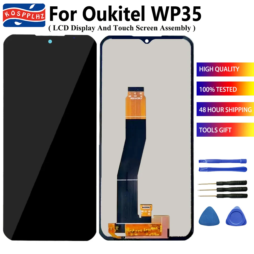 SiuVorZhi LCD Display Für Oukitel WP35 - Touchscreen Reparatur Ersatz Mit Werkzeug Set
