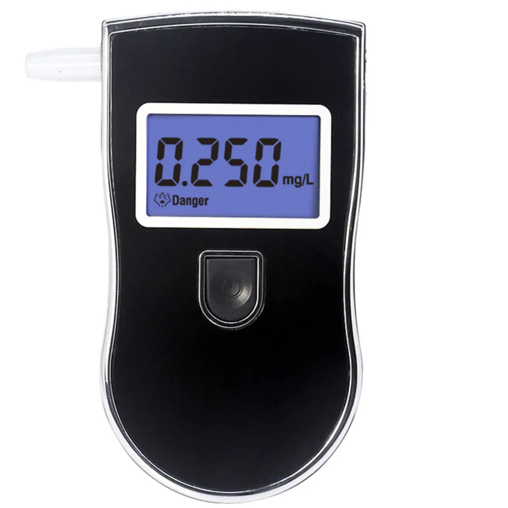 Digital Breath Alcohol Tester Car Breathalyzer Portable Police Alcohol Meter Wine Test AT818