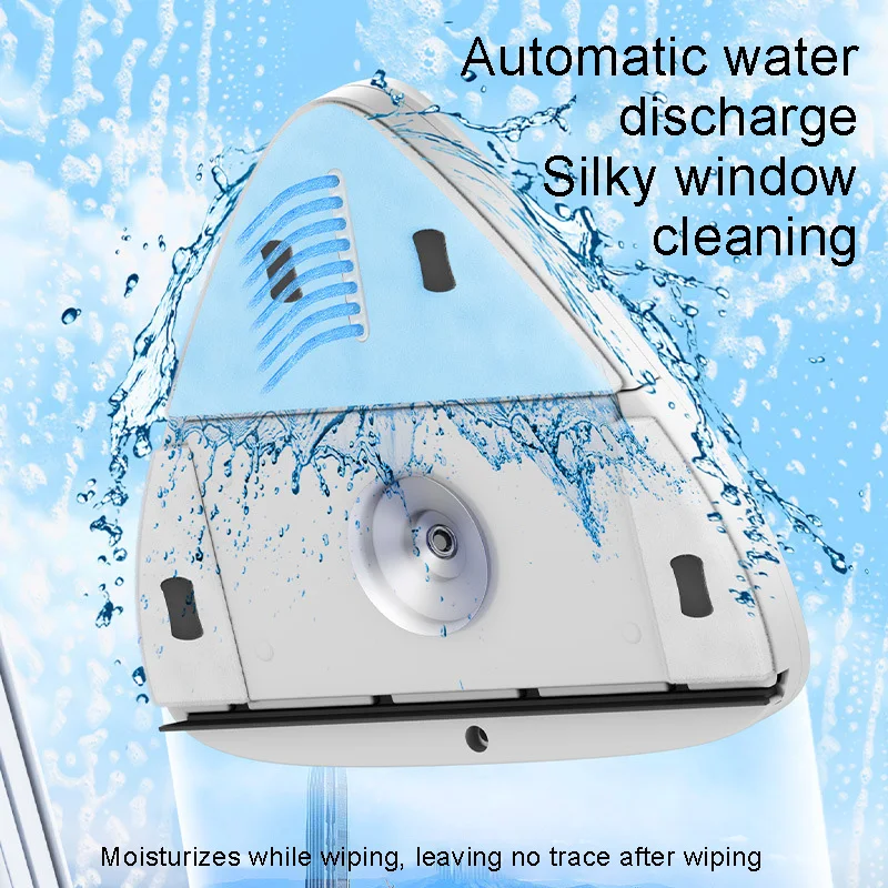 Double Sided Magnetic Glass Window Cleaner Household Cleaning Tool Automatic Drainage Wiper Glass Window Cleaner window cleaner