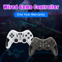 Wired Game Controllers for Android TV Box/Windows PC/Arcade Box/PS3/Emulators/Retro Game Consoles with Dual Vibration Gamepad