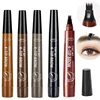Microblading Eyebrow Pen Waterproof Fork Tip Eyebrow Tattoo Pencil Long Lasting Professional Fine Sketch Liquid Eye Brow Pencil 3