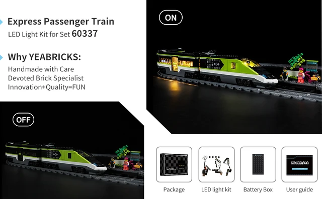 LEGO® 60337 Express Passenger Train - ToyPro