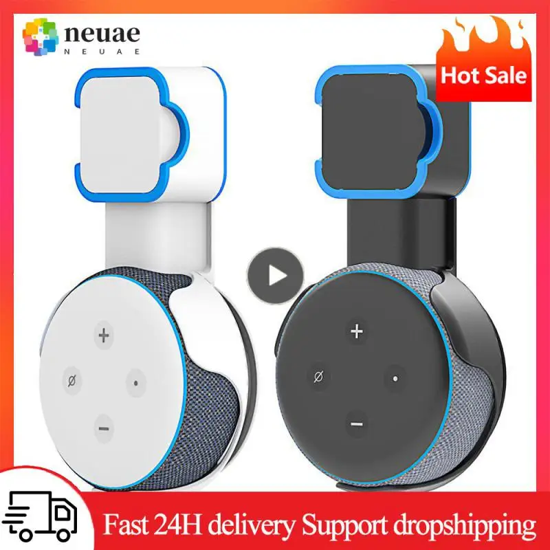 Per Alexa Echo Dot 3Rd Speaker Supporto Per Montaggio A Parete Supporto Per La Generazione Di Ganci Cassa Per Interni Con Gestione Dei Cavi Senza Viti