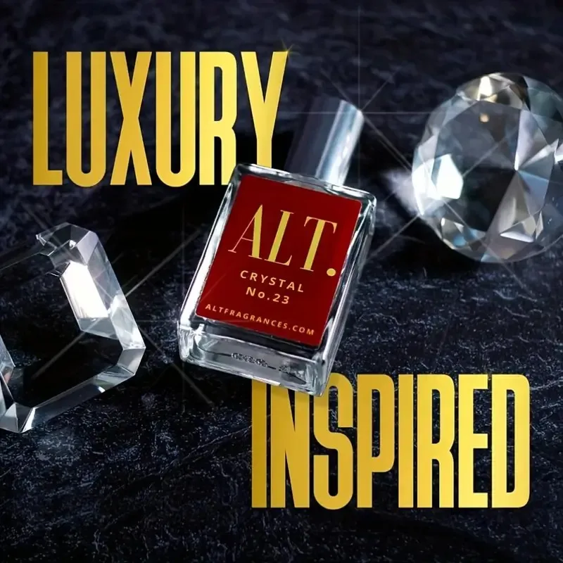 ALT. Crystal No.23 Unisex Eau de Parfum 60ml/2oz Long-lasting floral jasmine amber fragrance 3