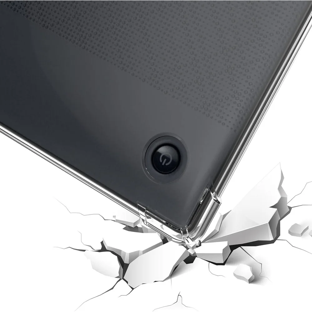 Transparent Reinforced Corners Case for 7-Inch eReaders