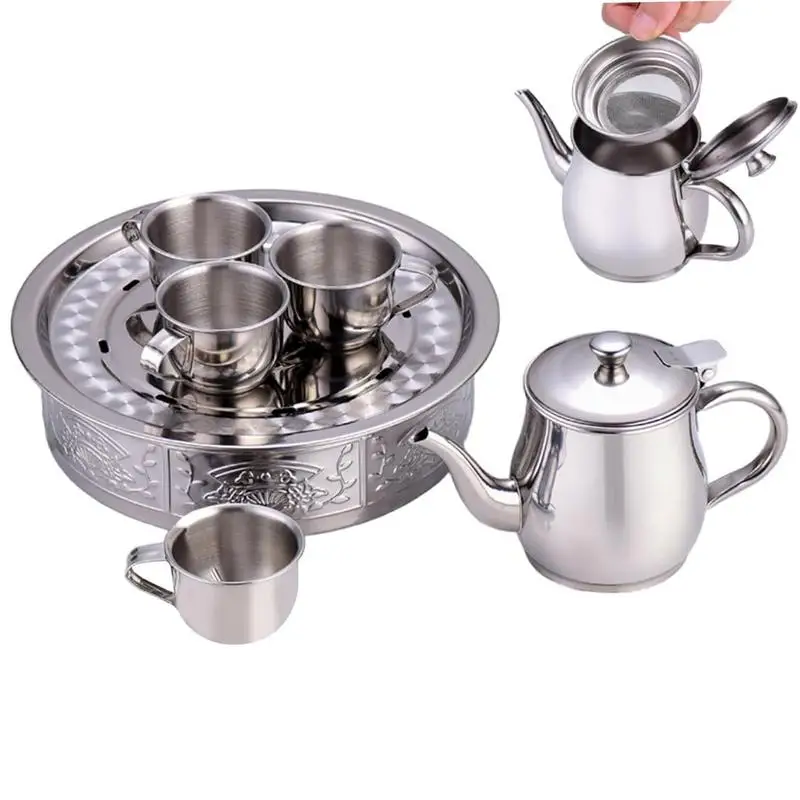 Kids Stainless Steel Tea Set 1