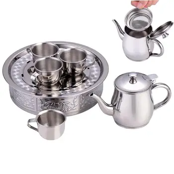 Kids Stainless Steel Tea Set 1