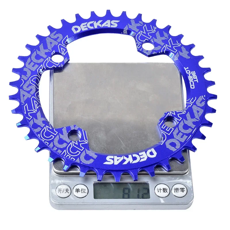 104 BCD Chainring Round 32T 34 Teeth 36T 38T Bicycle Crankset MTB Monoplate 104BCD Mountain Bike Dish