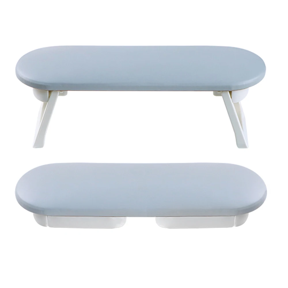 Oreiller à Main Pliable en Cuir PU Souple, Accoudoir de Manucure avec Polymères Antidérapants en PVC, Support de Table en Éponge